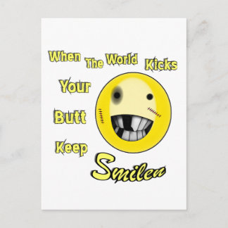 Wanneer de wereld briefkaart