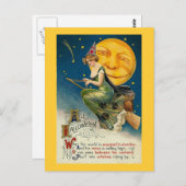 Wanneer de wereld in Slumber wordt gevlekt Briefkaart (Voorkant / Achterkant)