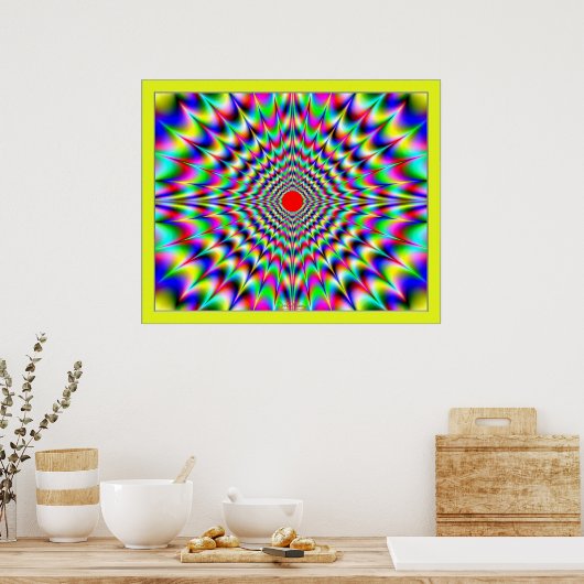 Wanneer de zon blijft schijnen poster (Keuken)