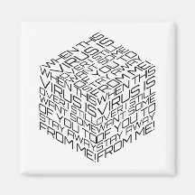 Wanneer dit virus over zwarte tekstkubus gaat