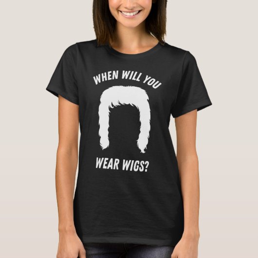 Wanneer draag u de miggen? t-shirt (Voorkant)