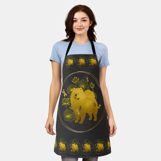 WANNEER DRAGONS FLY Chow chef craft grooming schor Schort (Gedragen)