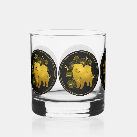 WANNEER DRAGONS FLY Chow rotsen glas (Voorkant)