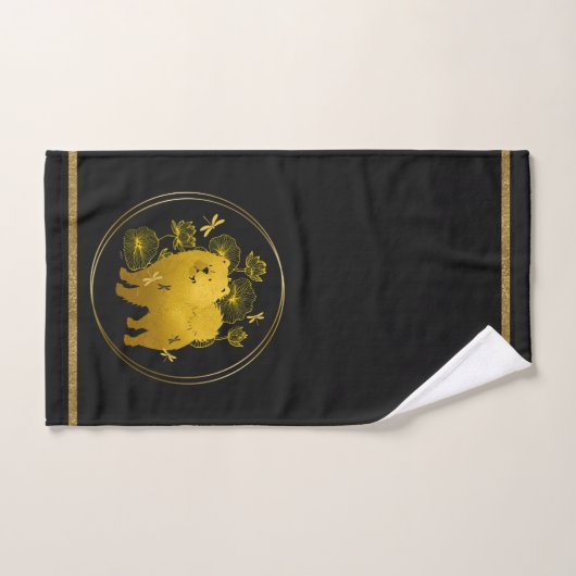 WANNEER DRAKEN VLIEGEN Chow Bad Handdoek (Handdoek)