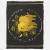 WANNEER DRAKEN VLIEGEN Chow Fleece Deken (Voorkant)