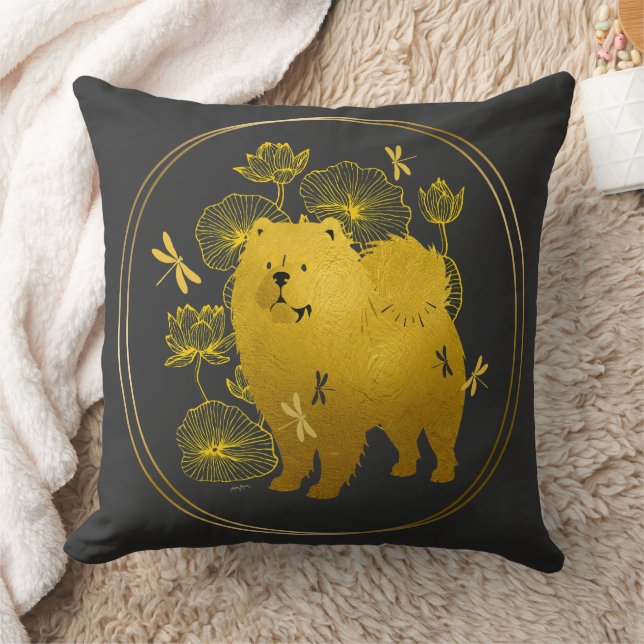 WANNEER DRAKEN VLIEGEN Chow Kussen (Deken)