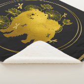 WANNEER DRAKEN VLIEGEN Chow Sherpa Deken (3/4)