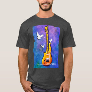 Wanneer duiven huilen muziek t-shirt