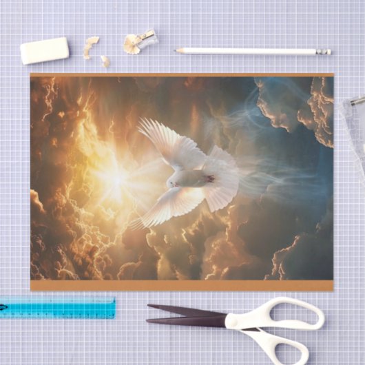 Wanneer duiven vliegen10 tissuepapier (Craft)