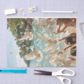 Wanneer duiven vliegen4 tissuepapier (Craft)