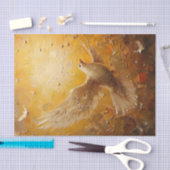 Wanneer duiven vliegen5 tissuepapier (Craft)