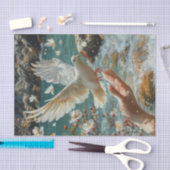 Wanneer duiven vliegen8 tissuepapier (Craft)