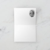 Wanneer een Jonge Dame een Wenskaart van de Heldin Kaart (Binnen)