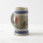 Wanneer een kardinaal verschijnt, is een geliefde  bierpul (Voorkant links)