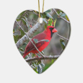 Wanneer een kardinaal verschijnt, is een geliefde keramisch ornament (Links)
