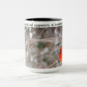 Wanneer een kardinaal verschijnt, is een geliefde mok (Midden)