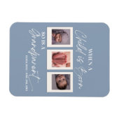 Wanneer een kind wordt geboren, is dat ook een fot magneet (Horizontaal)