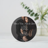 Wanneer een koning zijn Koningin menu ontmoet (Staand voorkant)