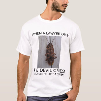 WANNEER EEN LAWYER DIENT T-SHIRT