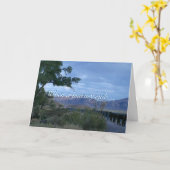 Wanneer een reis eindigt kaart (Gele Bloem)