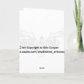 Wanneer Elephants~Wenskaart vliegen Kaart (Achterkant)