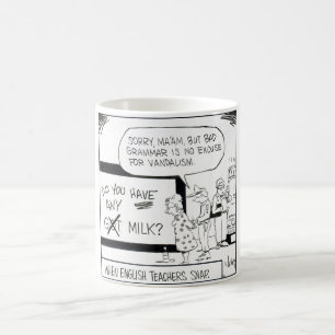 " Wanneer Engelse leraren de mok van de Grammer hu