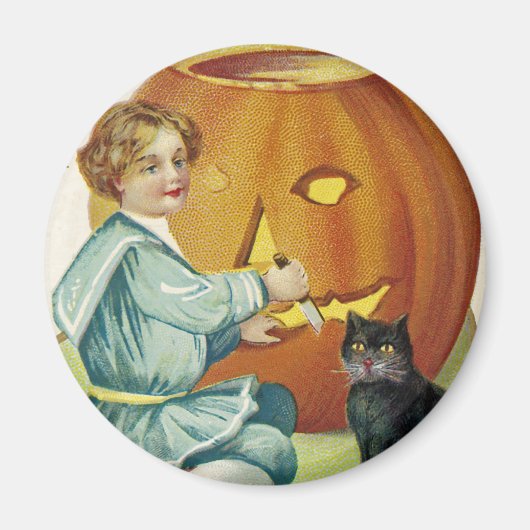 Wanneer er heksen in Halloween Magneet (Voorkant)