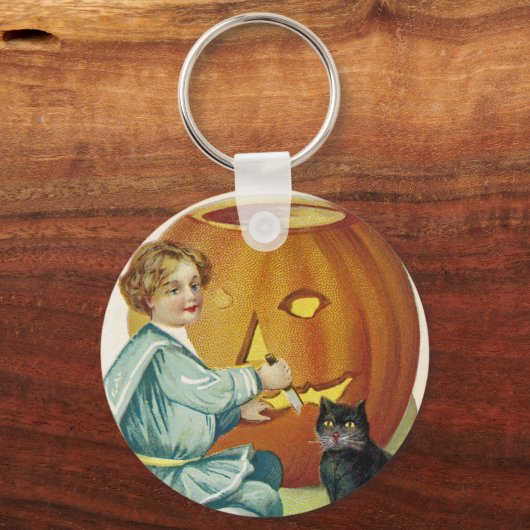 Wanneer er heksen in Halloween Sleutelhanger (Voorkant)