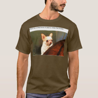 wanneer er koffie binnenkomt en ook de angst 2 t-shirt