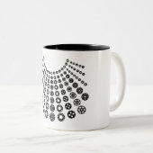 Wanneer er negen beruchte RBG zijn Tweekleurige Koffiemok (Voorkant rechts)