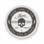 Wanneer er sprake is van risico-Sticker Sticker (Voorkant)