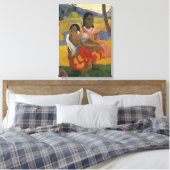 Wanneer ga je trouwen? door Paul Gauguin Canvas Afdruk (Insitu (Slaapkamer))