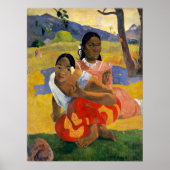 Wanneer ga je trouwen door Paul Gauguin Poster (Voorkant)
