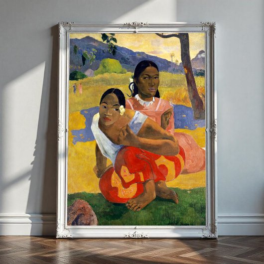 Wanneer ga je trouwen door Paul Gauguin Poster