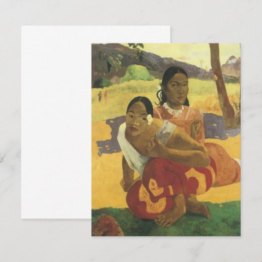 Wanneer ga je trouwen met Paul Gauguin, kunst? (Voorkant / Achterkant)
