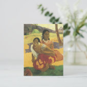 Wanneer ga je trouwen met Paul Gauguin,  kunst? Briefkaart (Staand voorkant)
