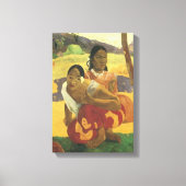 Wanneer ga je trouwen met Paul Gauguin,  kunst? Canvas Afdruk (Voorkant)