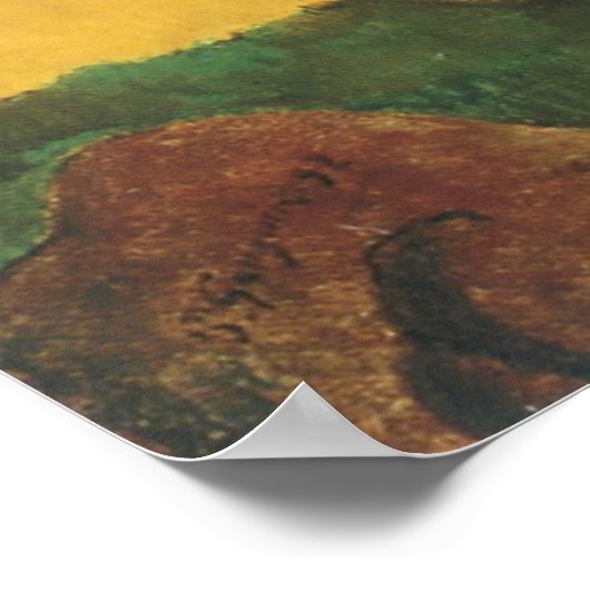 Wanneer ga je trouwen met Paul Gauguin,  kunst? Poster (Hoek)