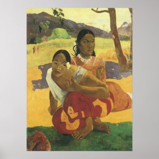 Wanneer ga je trouwen met Paul Gauguin,  kunst? Poster (Voorkant)
