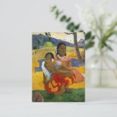 Wanneer ga je trouwen? | Paul Gauguin | Briefkaart (Staand voorkant)