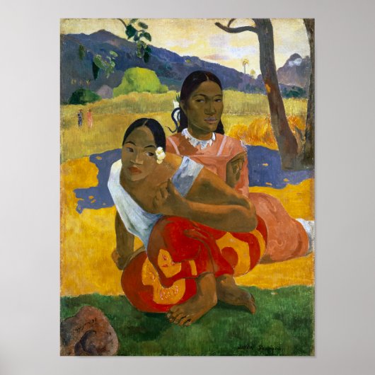 Wanneer ga je trouwen? | Paul Gauguin | Poster (Voorkant)
