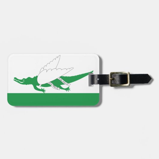 Wanneer Gators Vliegen Bagage Label (Voorkant horizontaal)