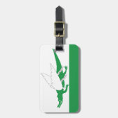 Wanneer Gators Vliegen Bagage Label (Voorkant verticaal)