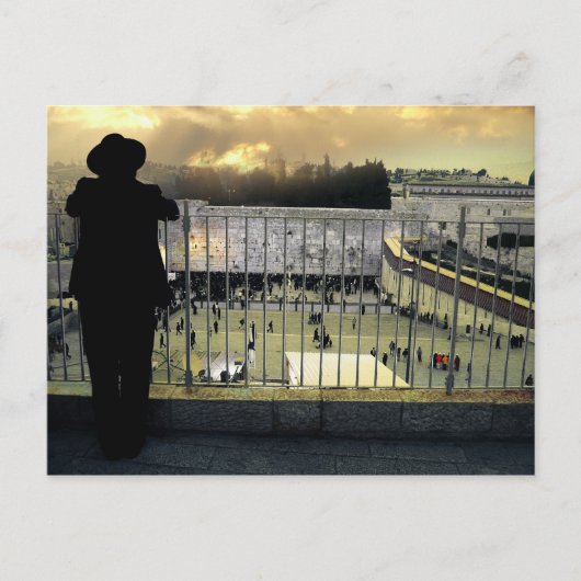 Wanneer God zijn volk bezoekt Briefkaart (Voorkant)