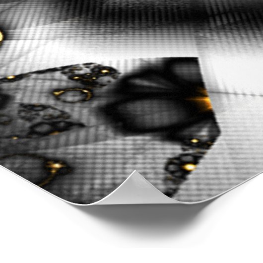 Wanneer goud grijs wordt poster (Hoek)