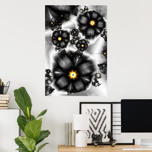 Wanneer goud grijs wordt poster (Thuiskantoor)