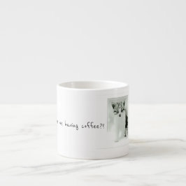 Wanneer hebben we koffie Kitten Espresso Mok
