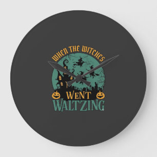 Wanneer Heksen Waltsten Halloween Spokenhuis Grote Klok