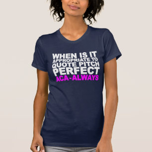 WANNEER HET GESCHIKT IS OM HET PERFECT VAN DE PITC T-SHIRT