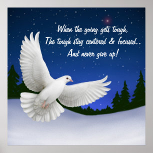 Wanneer het Going stevige Druk krijgt Poster